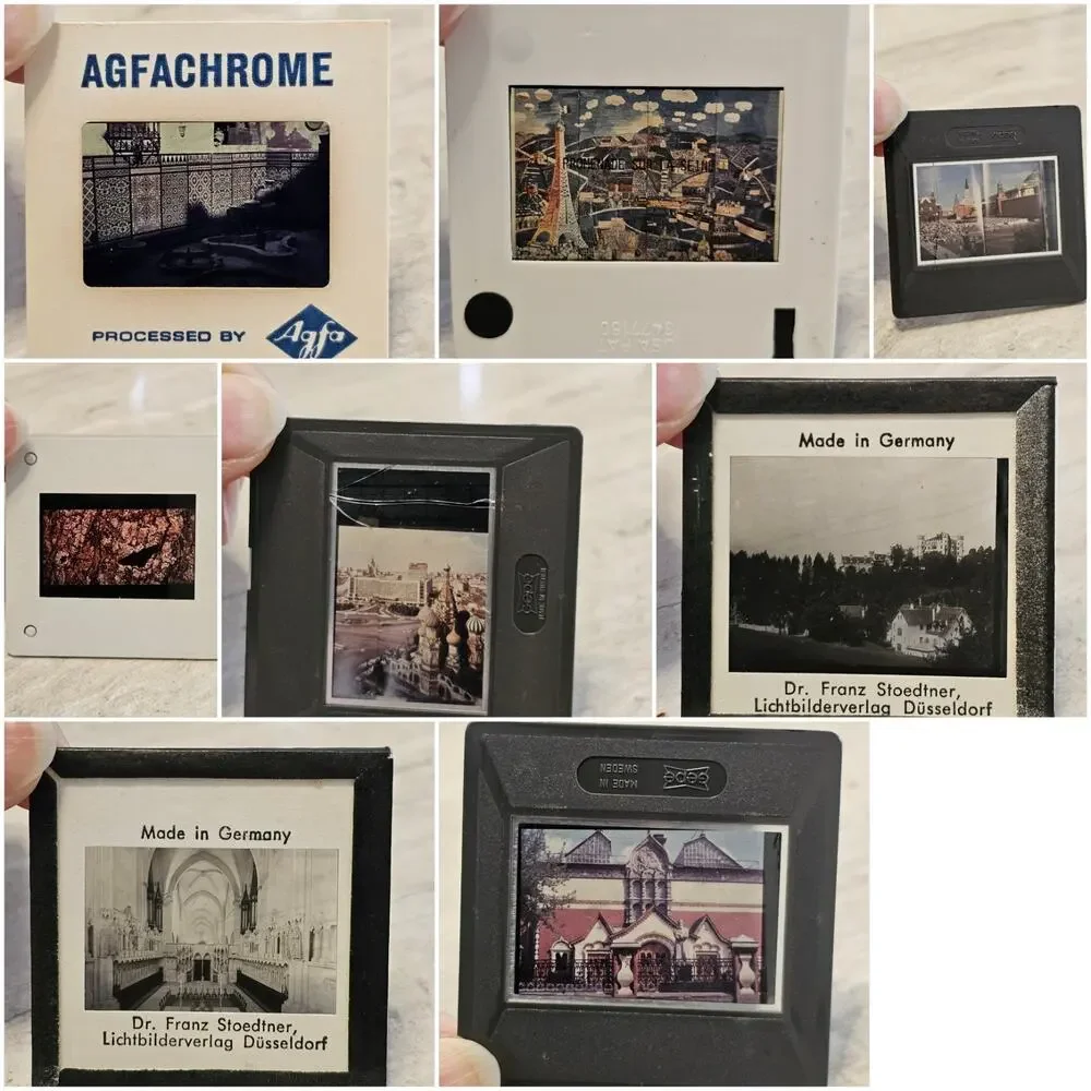 Vintage German Lantern Slides - Dr. Franz Stoedtner-Medieval Art & History FWU